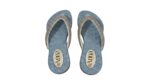 Rasteira Viviane Jeans - Imagem 2
